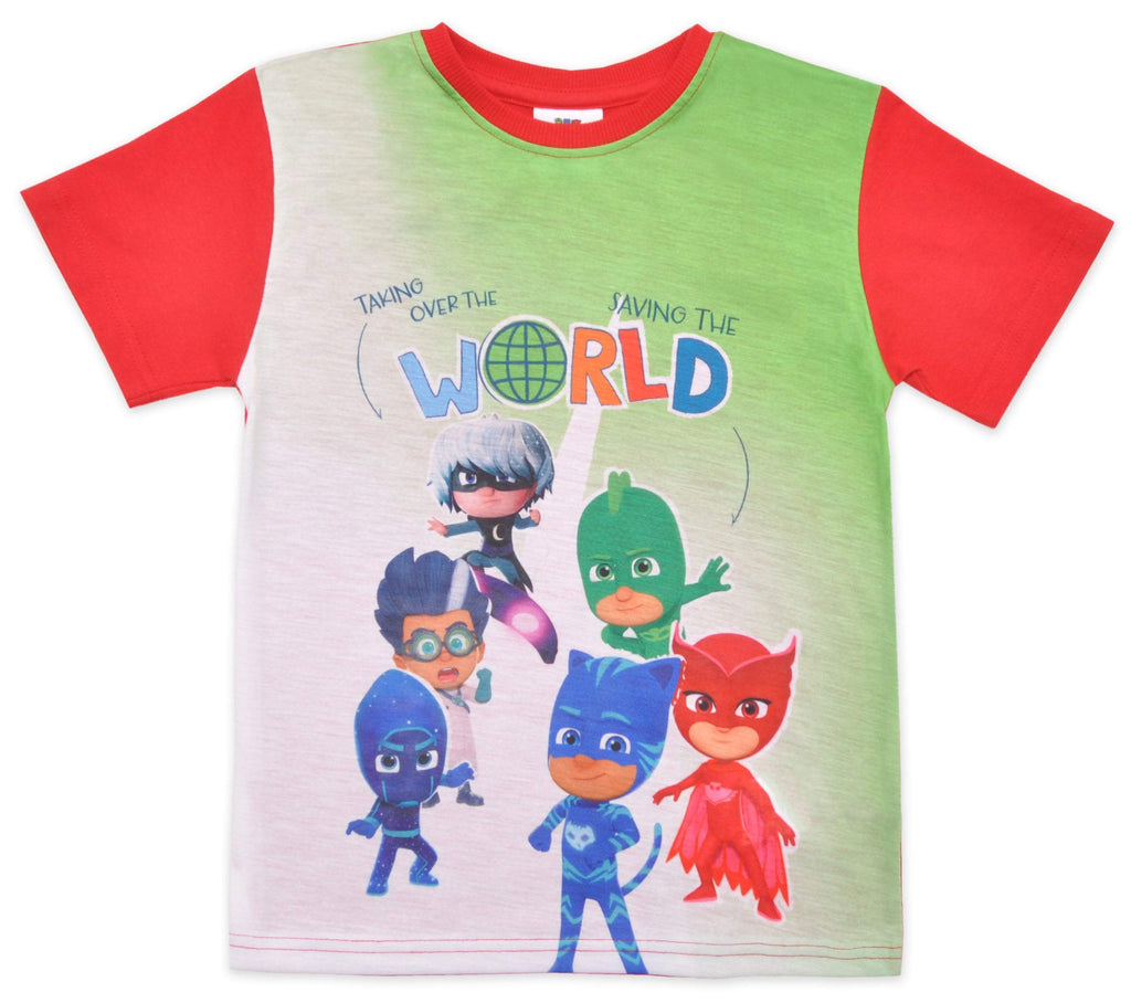 PJ Masks Boys T-Shirt Short Sleeve - Super Heroes Warehouse