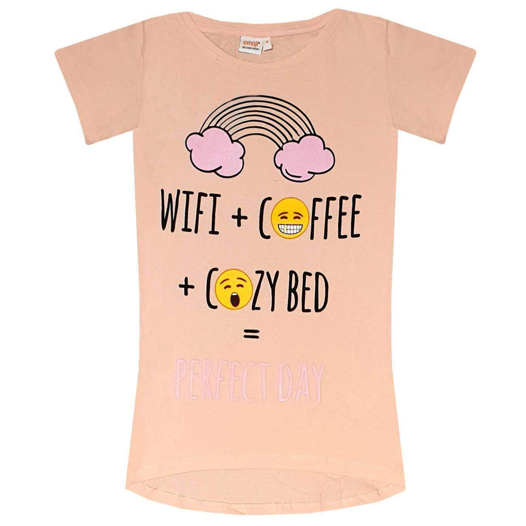 Emoji Women Sleeping T-Shirt - Super Heroes Warehouse