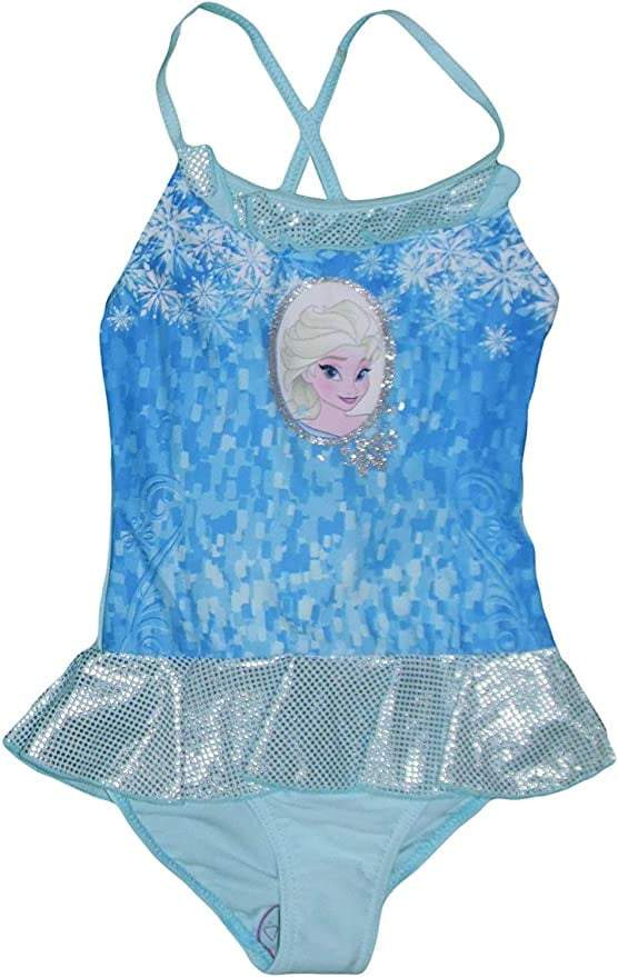 Disney Frozen Girls Swimsuit Elsa - Super Heroes Warehouse