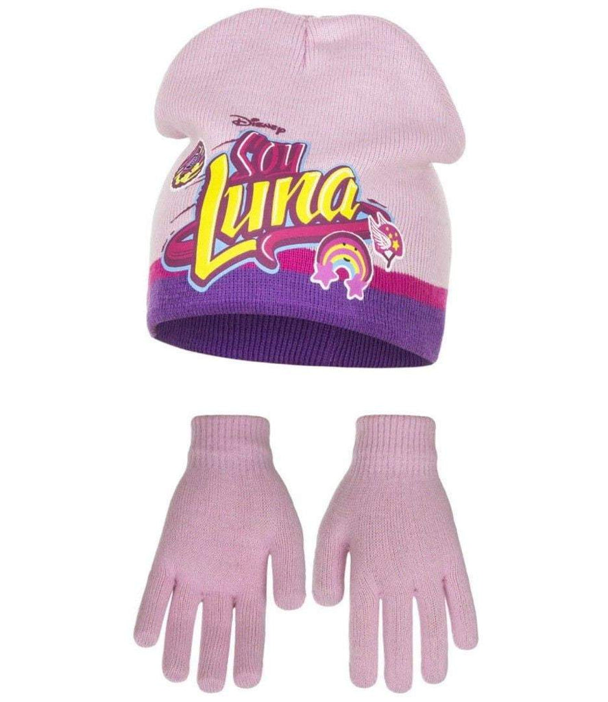 Disney Soy Luna Girls Hat and Gloves Set - Super Heroes Warehouse