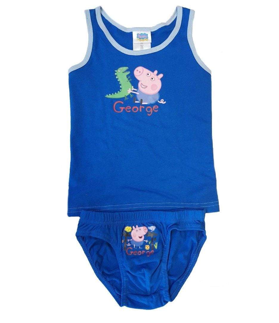Peppa Pig George Kids Underwear Vest and Briefs Set – SuperHeroes Warehouse