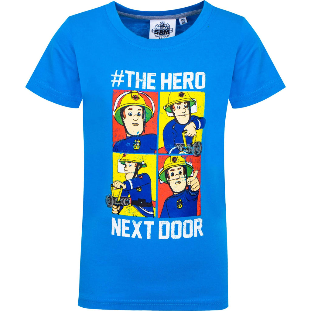 Fireman Sam Boys T-Shirt - Super Heroes Warehouse