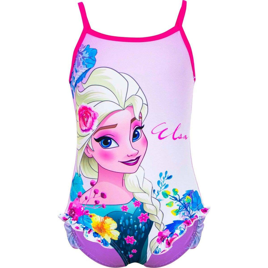 Disney Frozen Girls Swimsuit Costume Elsa - Super Heroes Warehouse