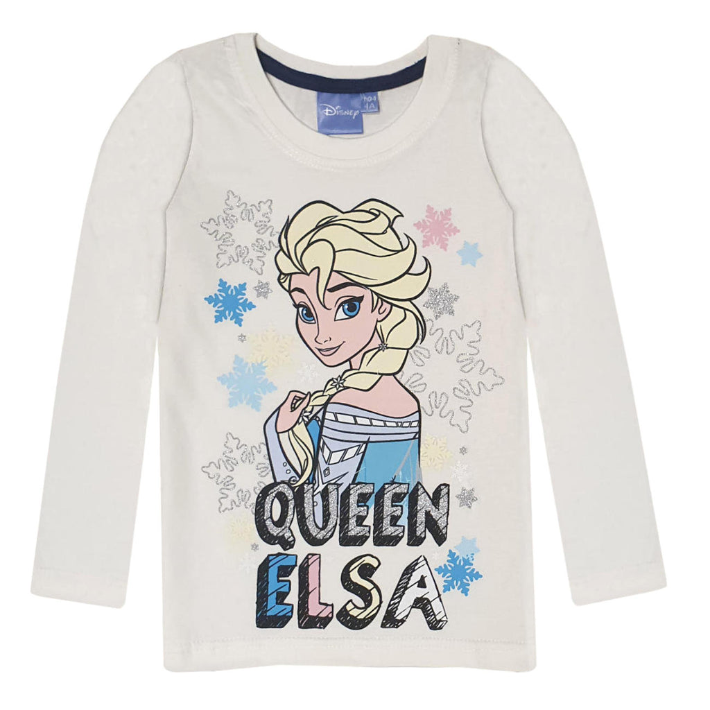 Disney Frozen Elsa Kids T-Shirt with Glitter - Super Heroes Warehouse