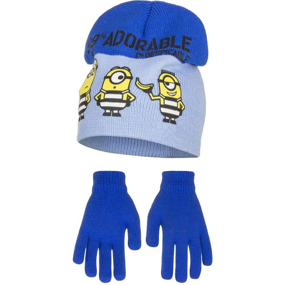 Minion Boys Hat and Gloves set - Super Heroes Warehouse