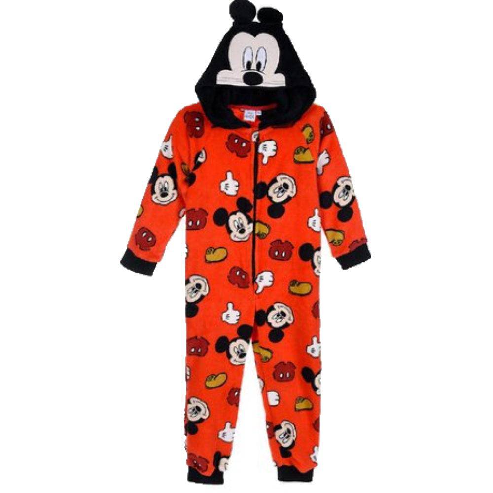 Disney Mickey Kids (2-8) Pyjama Overall One Piece - Super Heroes Warehouse