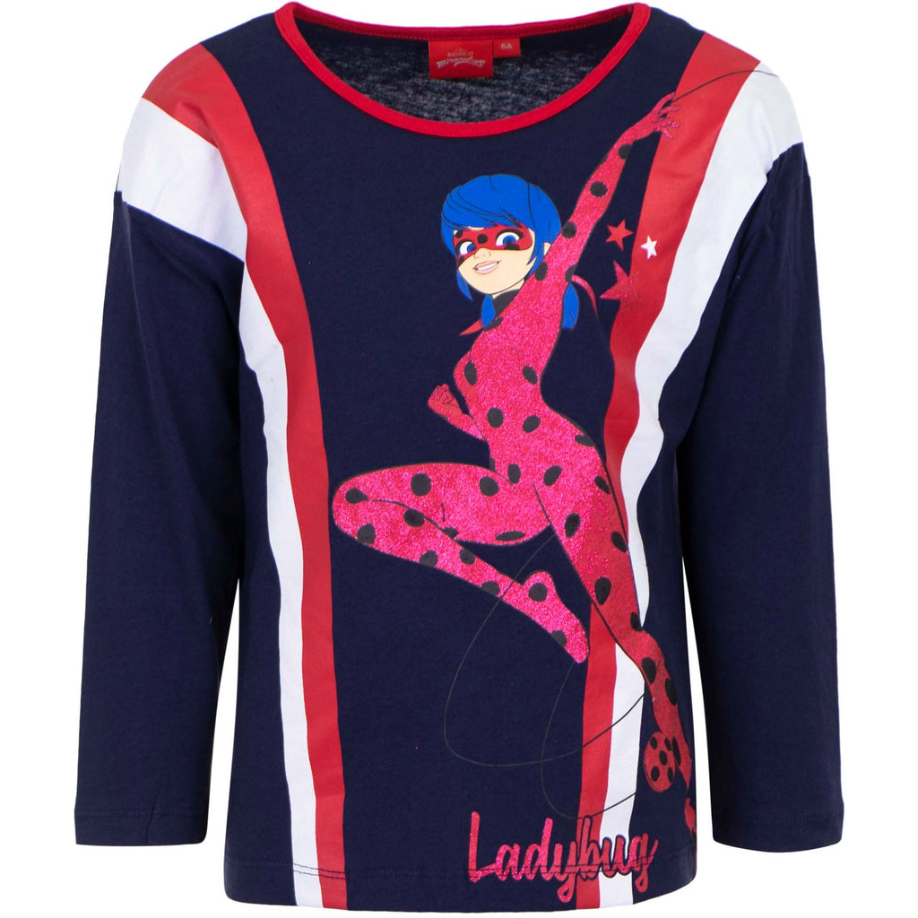 Miraculous Ladybug Kids 3-8Y Long Sleeve T-Shirt - Super Heroes Warehouse