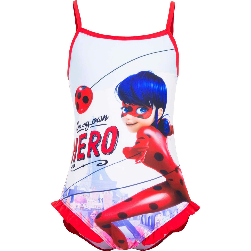Miraculous Ladybug Girls Swimsuit Bath Suit Hero - Super Heroes Warehouse