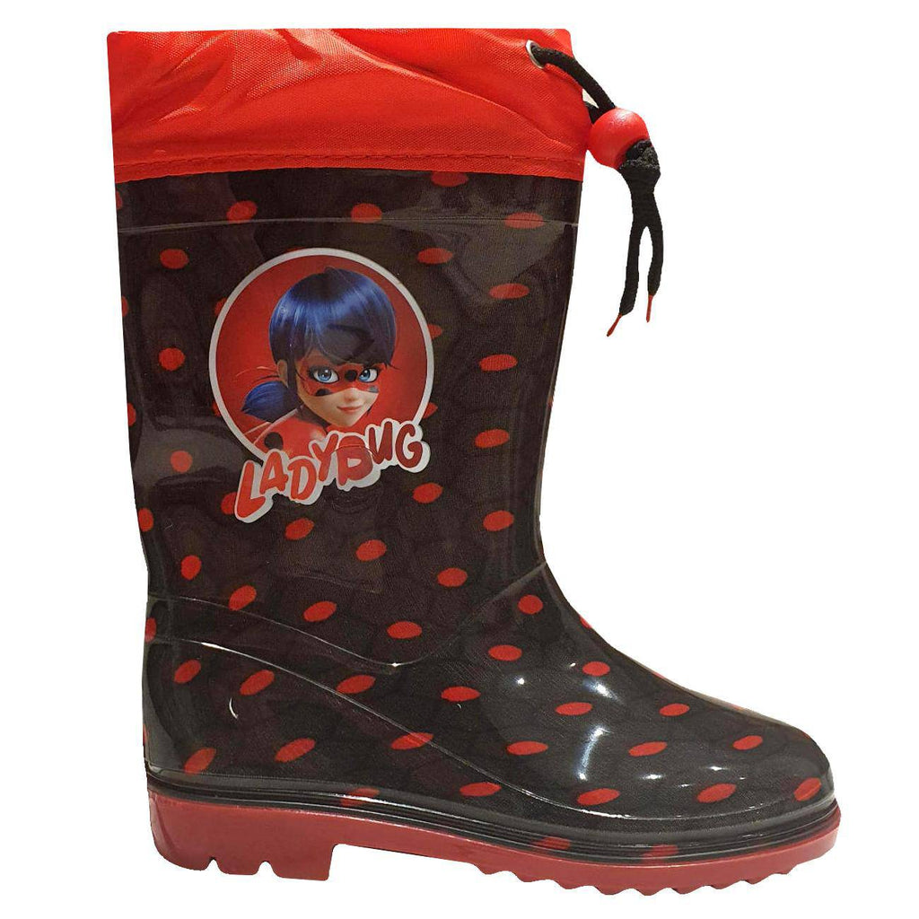 Miraculous Ladybug Kids Boots Wellington Rain and Snow - Super Heroes Warehouse