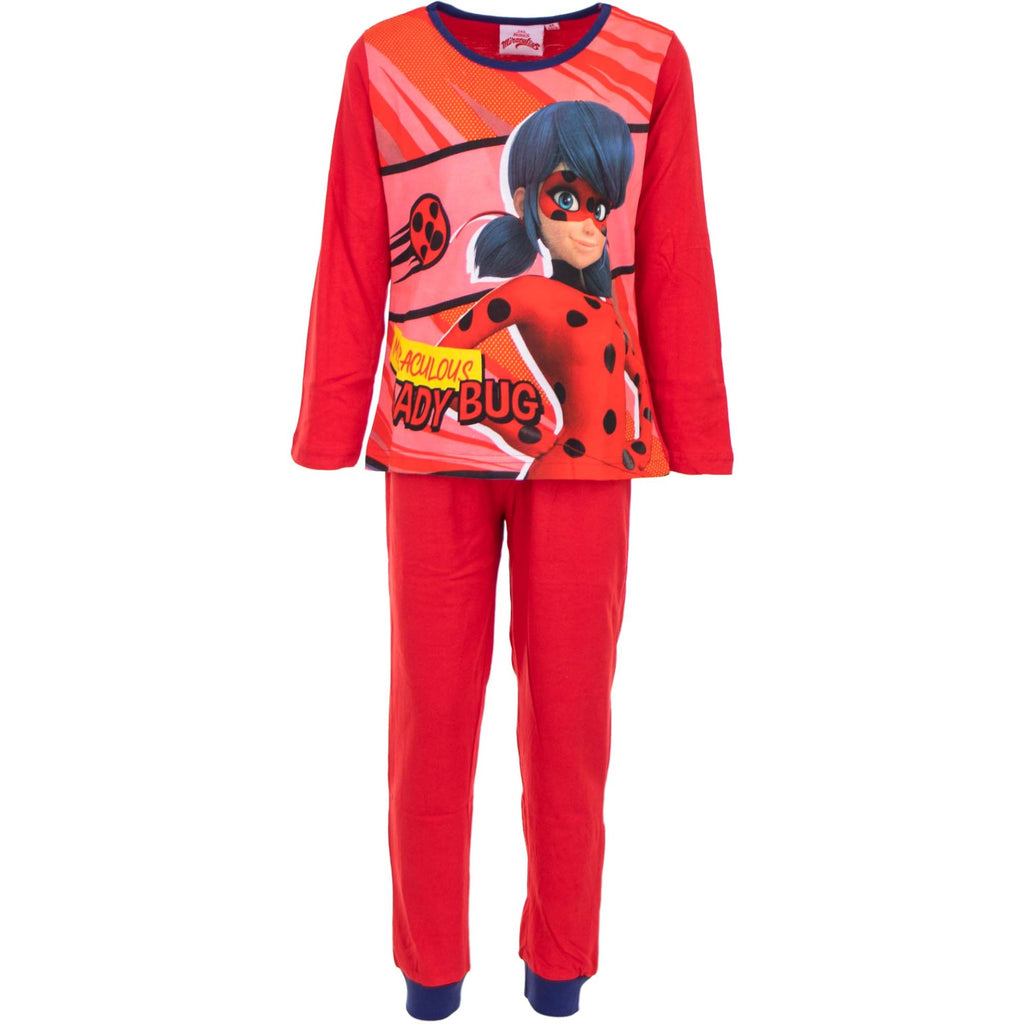 Miraculous Ladybug Kids 2-8Y Long Pyjama Set - Super Heroes Warehouse