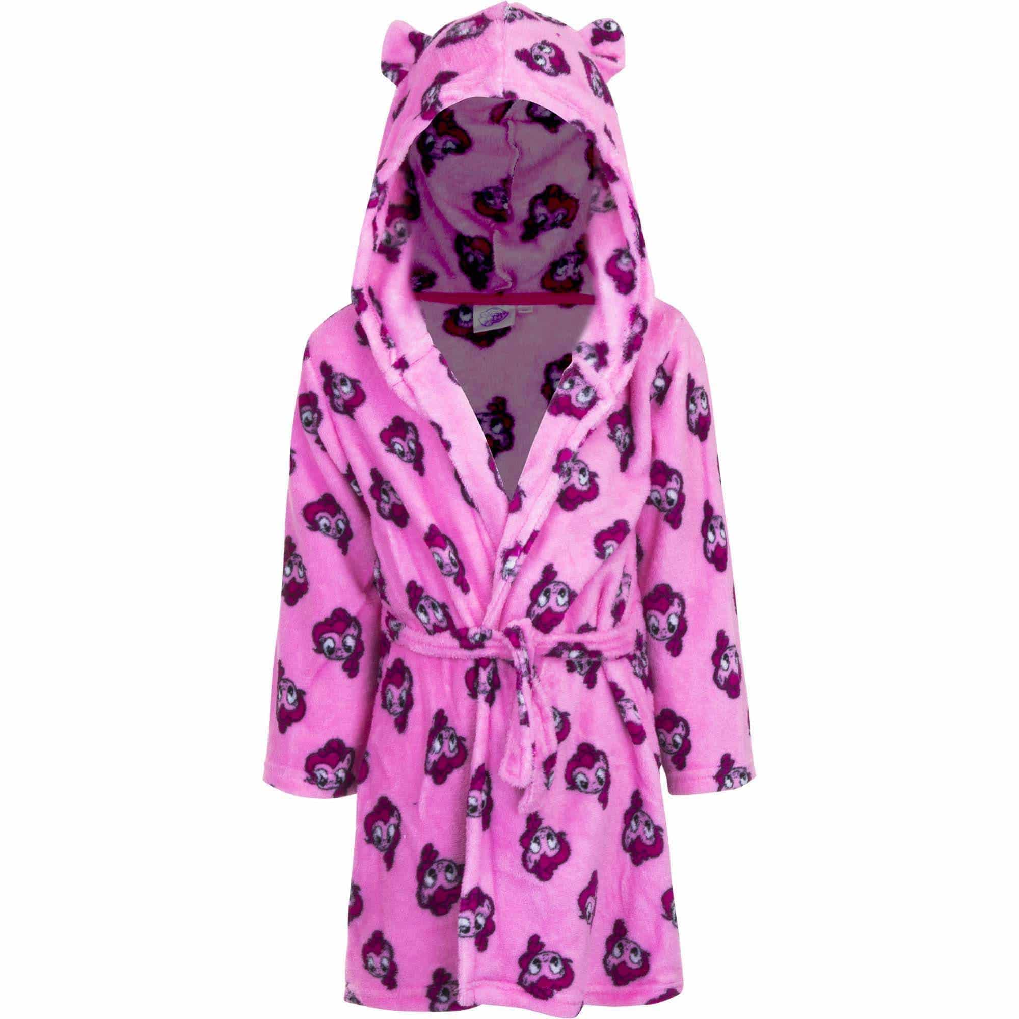 Kids Girls Dressing Gown Size 2-3 3-4 4-5 5-6 7-8 9-10 11-12 13 Years  Fleece UK | eBay