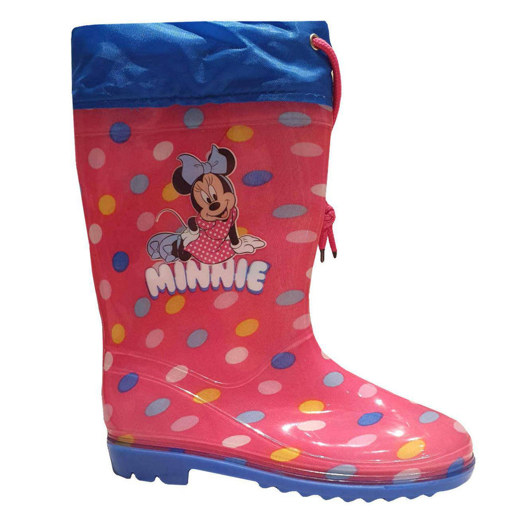 Disney Minnie Kids Wellington Boots Rain and Snow - Super Heroes Warehouse