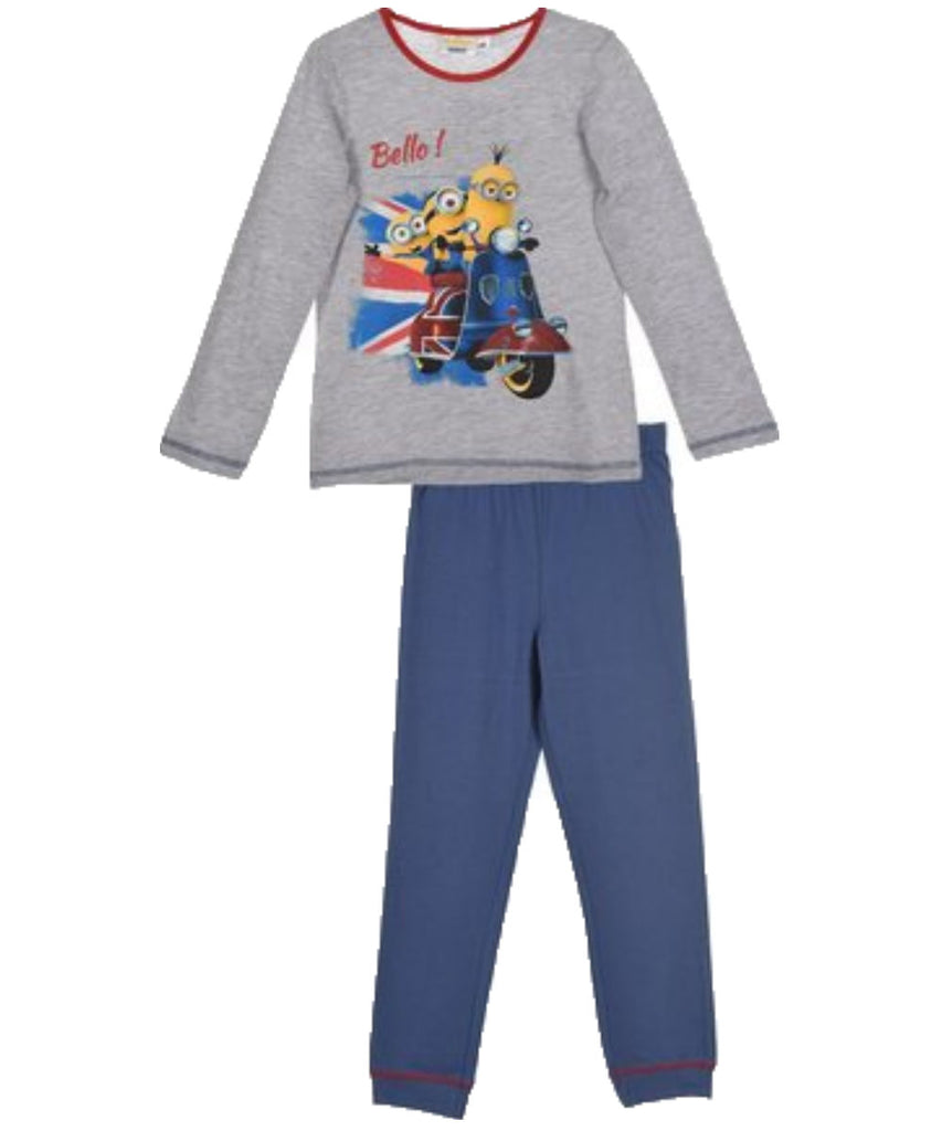 Minions Kids Pyjama Long Set - Super Heroes Warehouse