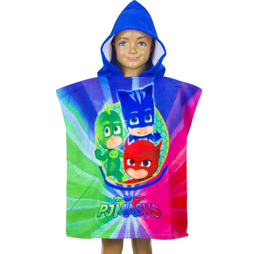 PJ Masks Kids Poncho Towel - Super Heroes Warehouse