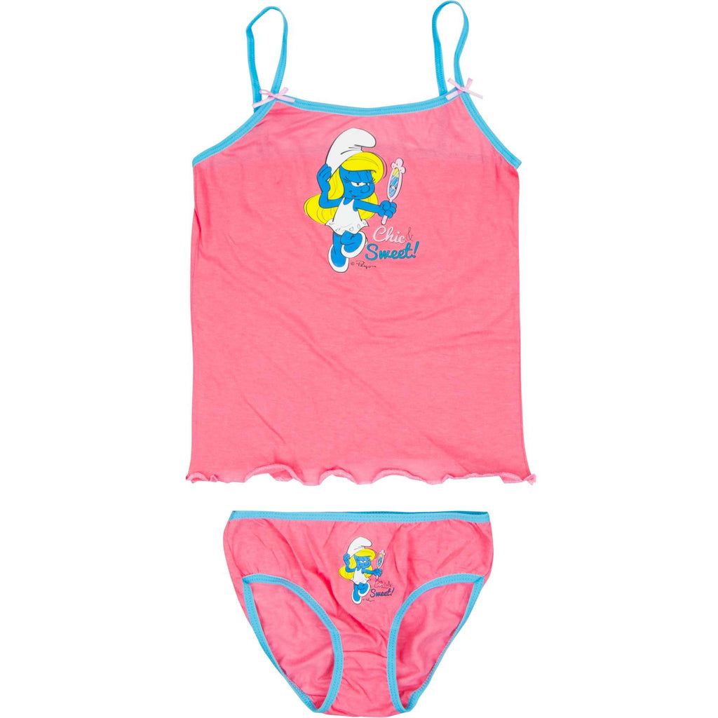 Smurfs Girls Underwear Set Cotton - Super Heroes Warehouse