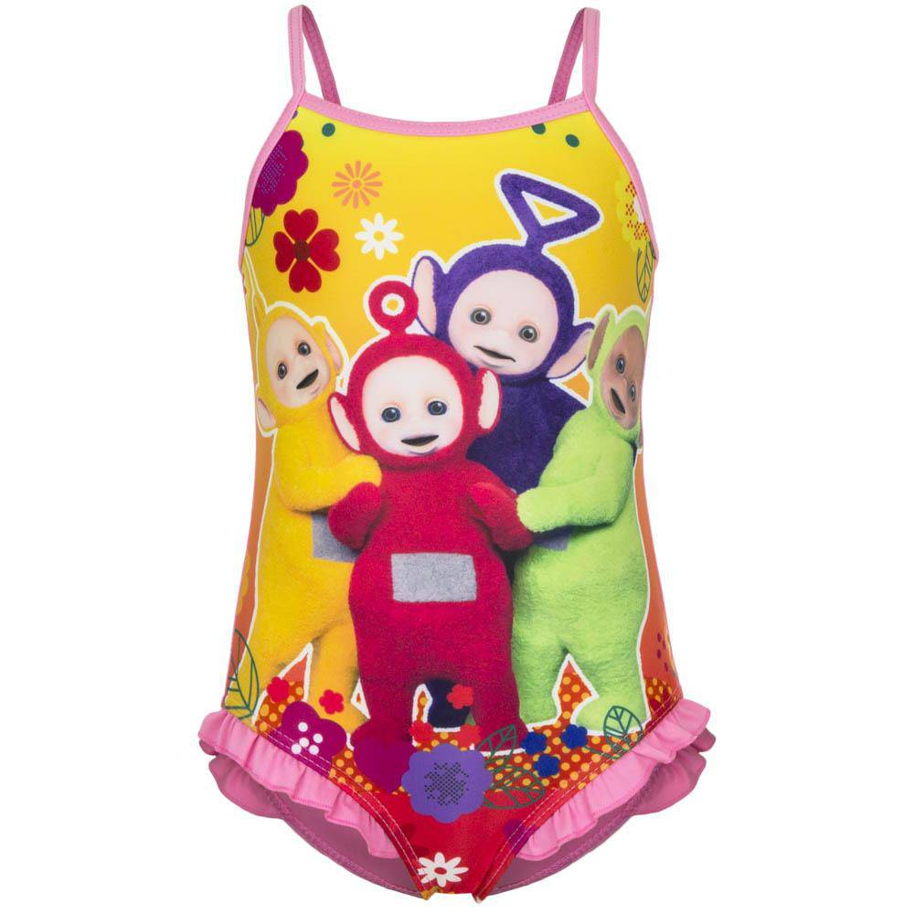 Teletubbies Girls (2-6) Swimsuit Swimming - Super Heroes Warehouse