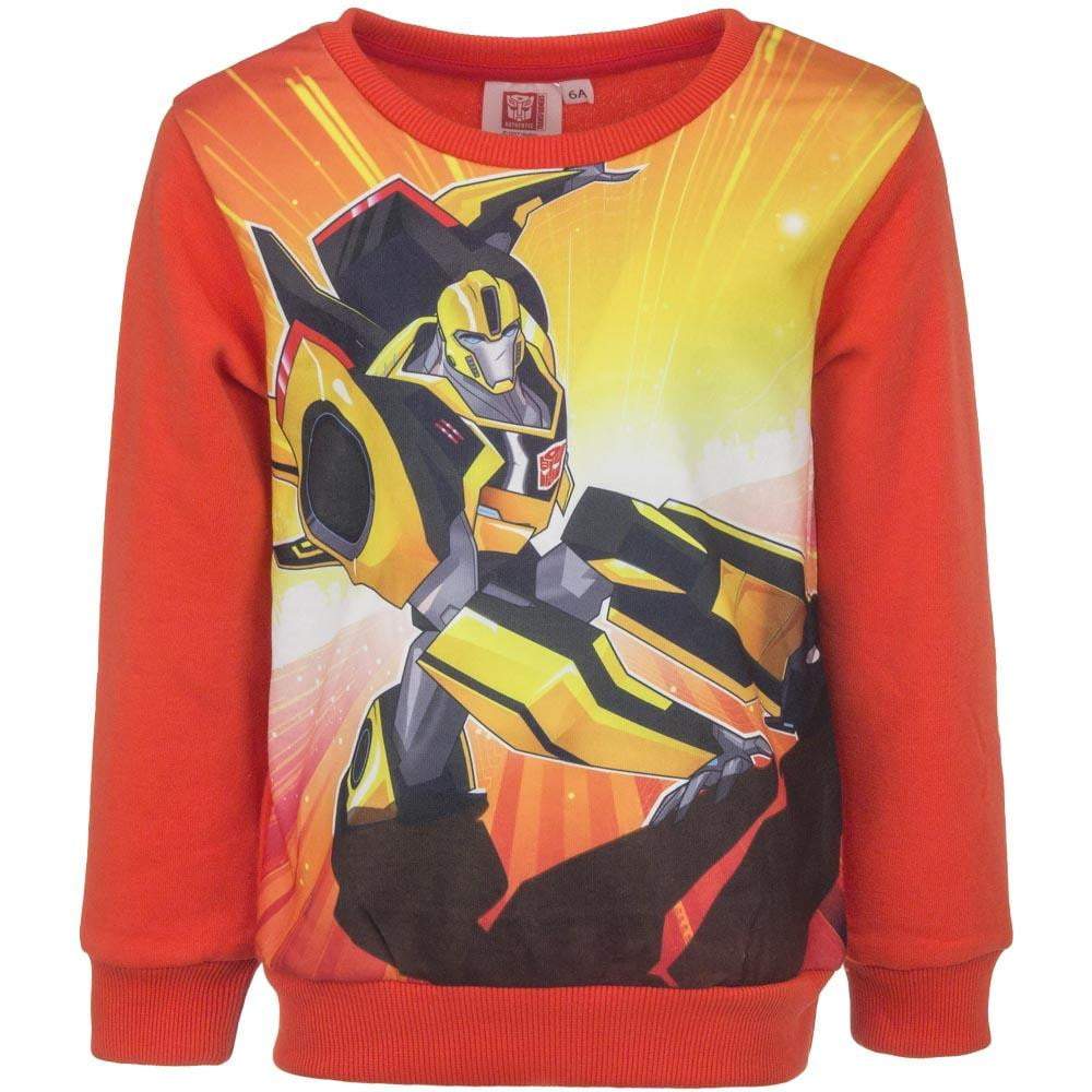Transformers Boys Sweatshirt Jumper - Super Heroes Warehouse