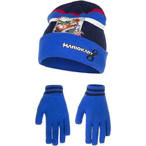 Super Mario Boys Hat and Gloves Set - Super Heroes Warehouse