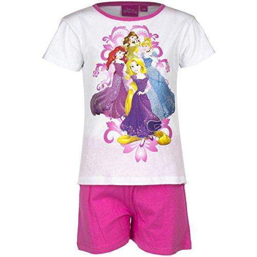 Disney Princess Girls Pyjama Short Sleeve - Super Heroes Warehouse