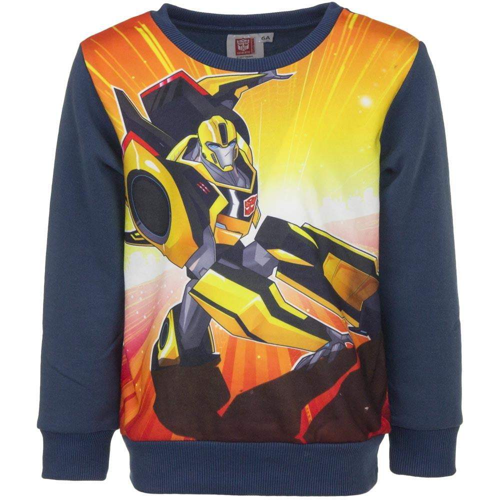 Transformers Boys Sweatshirt Jumper - Super Heroes Warehouse